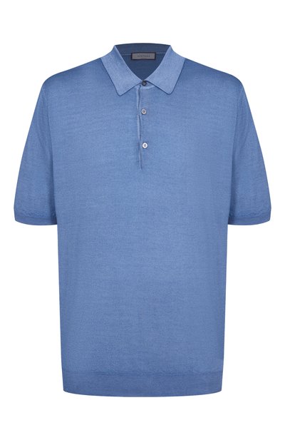 Мужская поло из шерсти и шелка CANALI, арт. C0479B/MX01165