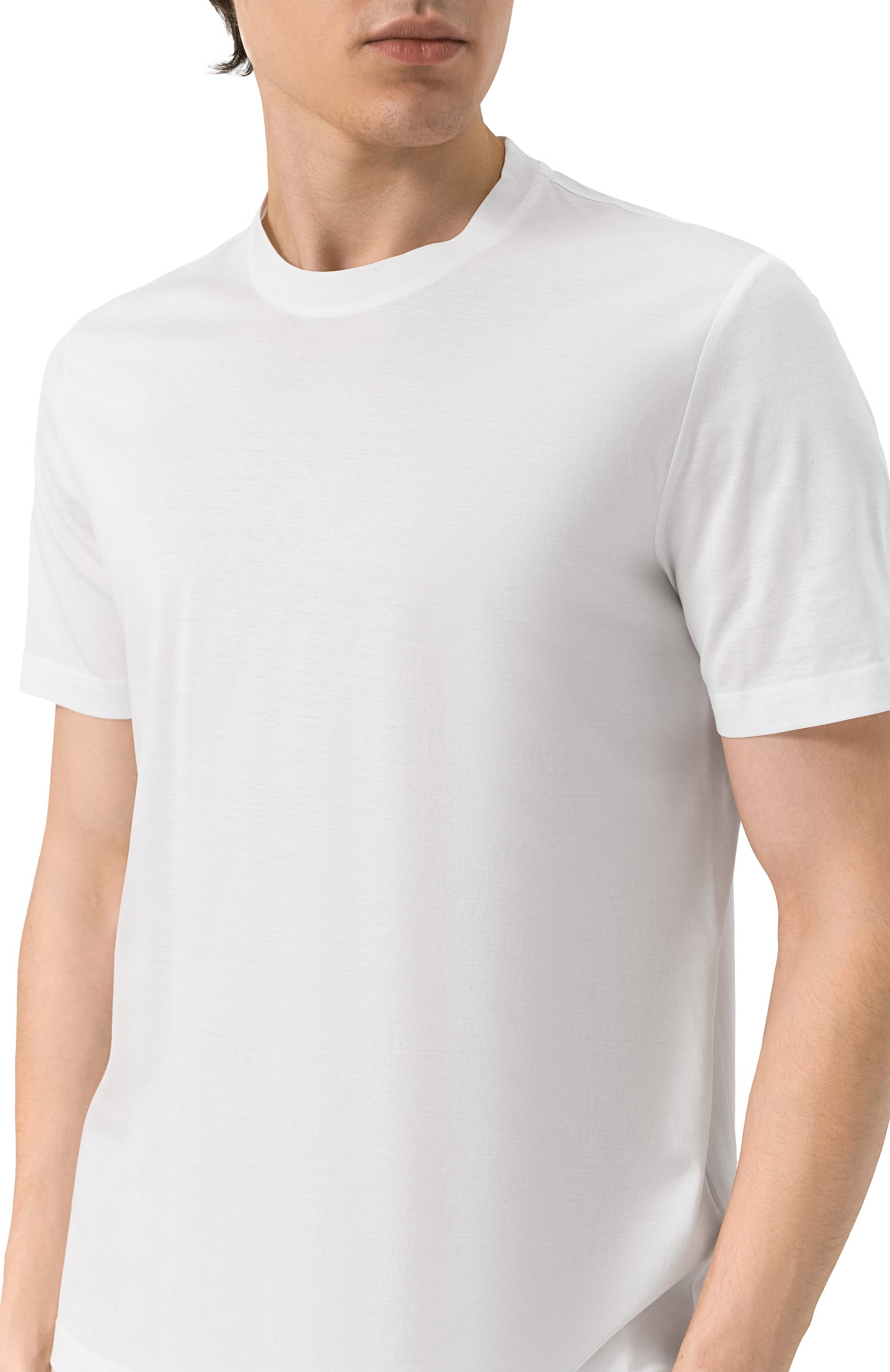 Хлопковая футболка CAPOBIANCO, арт. 18M660.MK00., фото 5