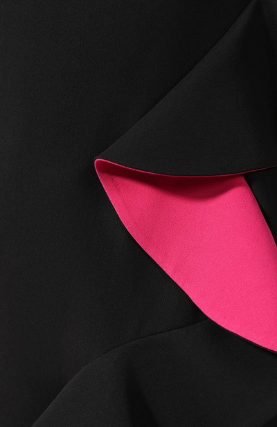 Платье с оборкой ALEXANDER MCQUEEN, арт. 605290/QEAAA, фото 5