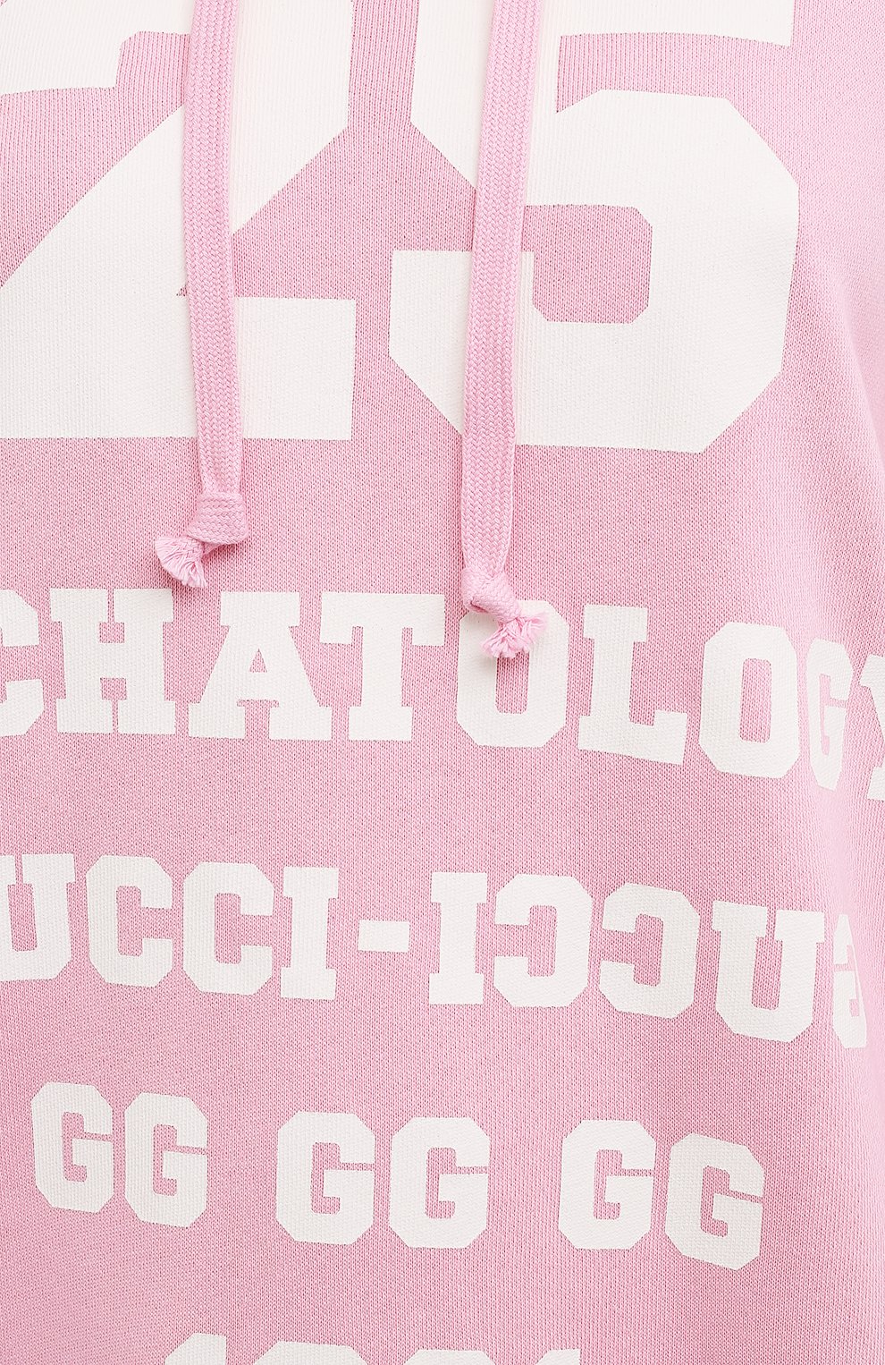 Хлопковое худи GUCCI светло-розового цвета по цене 128160 руб., арт. 660282/XJDJD, фото 5 Хлопковое худи GUCCI, арт. 660282/XJDJD, фото 5