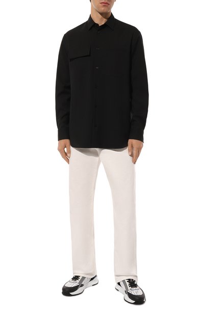 Комбинированные кроссовки flow FENDI, арт. 7E1392 AQ6D, фото 2