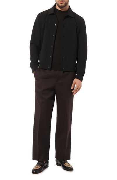 Кожаные лоферы GUCCI, арт. 677049 1W6F0, фото 2