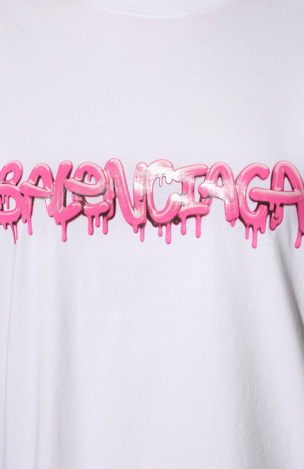 Хлопковая футболка BALENCIAGA, арт. 612965/TLVF1, фото 5