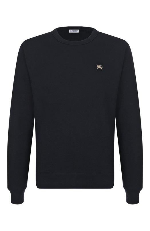 Хлопковый свитшот Burberry 8111026 Чёрный 8111026