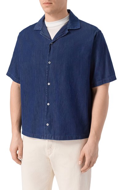 Джинсовая рубашка PAUL&SHARK, арт. 26413331, фото 3