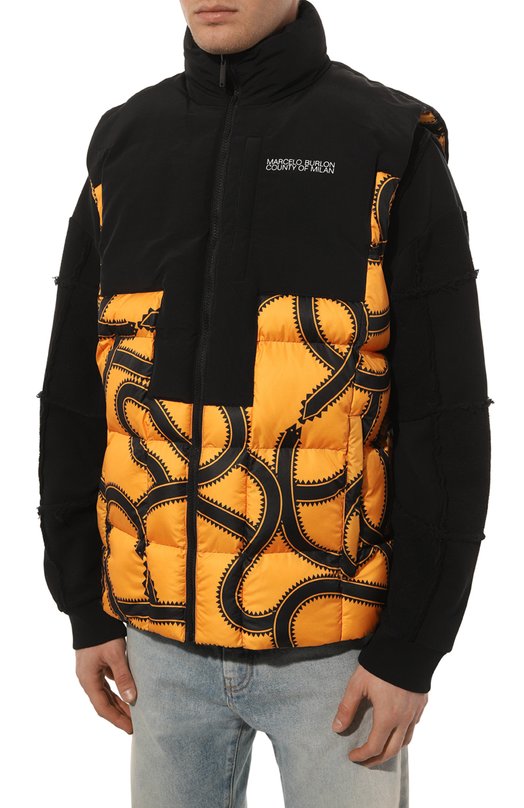 Жилет Marcelo Burlon Жёлтый, фото 3