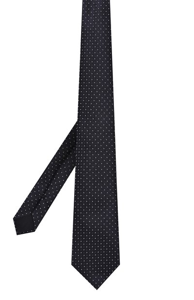 Шелковый галстук GIORGIO ARMANI темно-синего цвета по цене 19950 руб., арт. 360054/4R920, фото 3 Шелковый галстук GIORGIO ARMANI, арт. 360054/4R920, фото 3