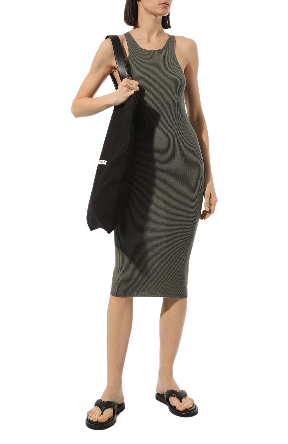 Шерстяное платье RICK OWENS, арт. RP01C5622/RIBM, фото 2