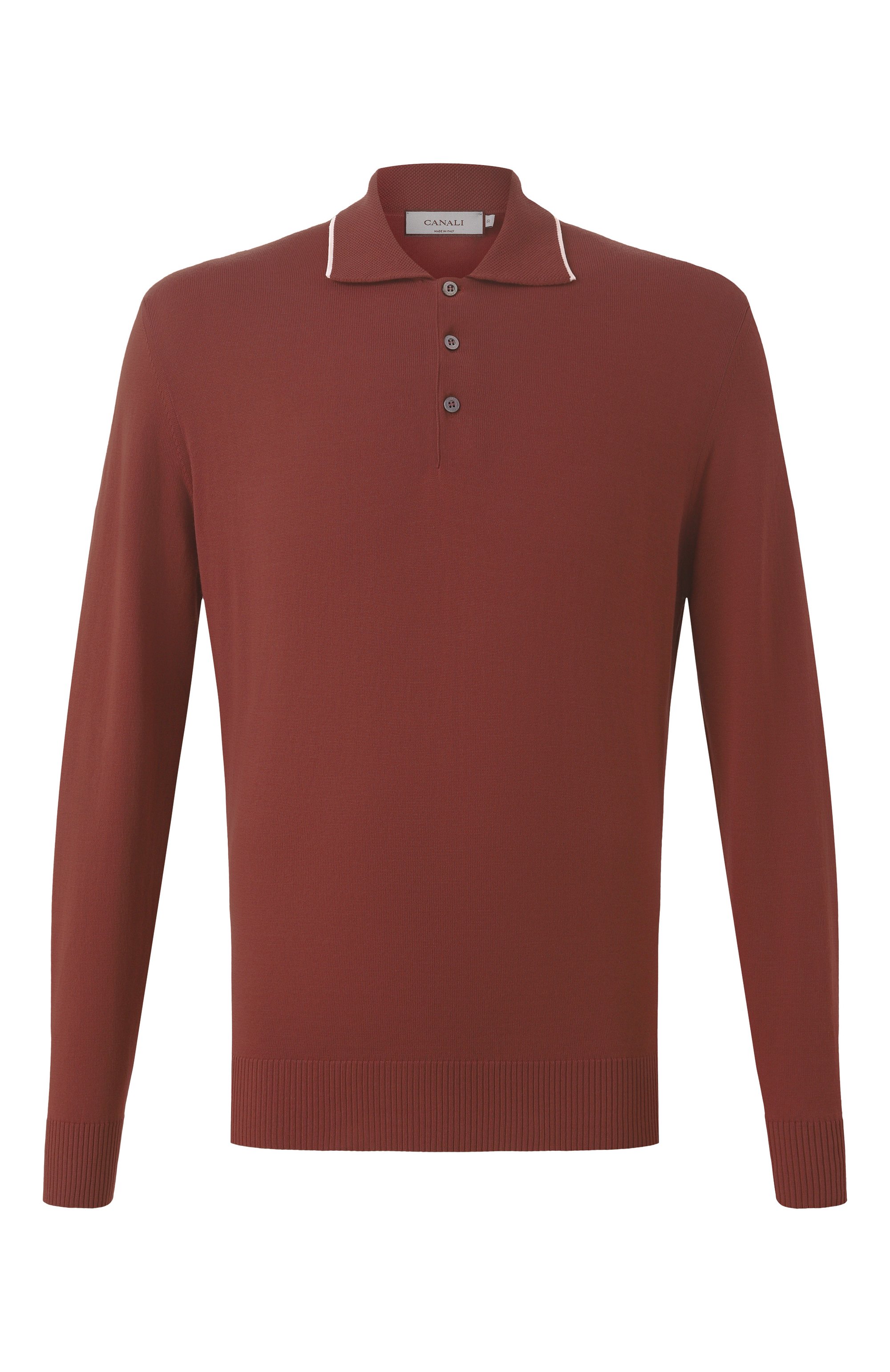 Хлопковое поло CANALI, арт. C1054/MK02261, фото 1