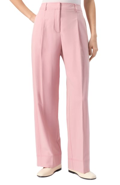 Брюки из хлопка и лиоцелла BOSS ORANGE, арт. 50546207, фото 3