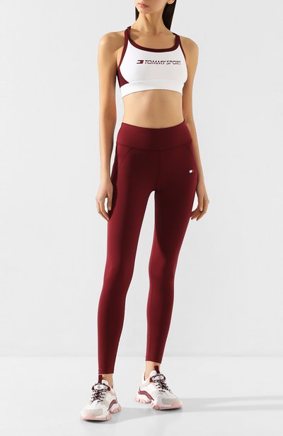 Топ TOMMY HILFIGER белого цвета по цене 3990 руб., арт. S10S100506, фото 2 Топ TOMMY HILFIGER, арт. S10S100506, фото 2
