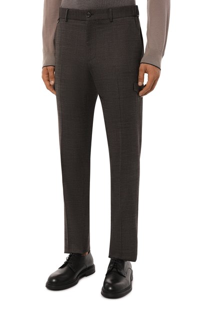 Шерстяные брюки-карго STEFANO RICCI, арт. M1T4300050/T052HA, фото 3