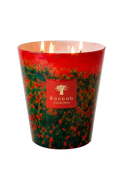 Свеча arty flowers poppies max 16 (1100g) BAOBAB, арт. 5415198528437