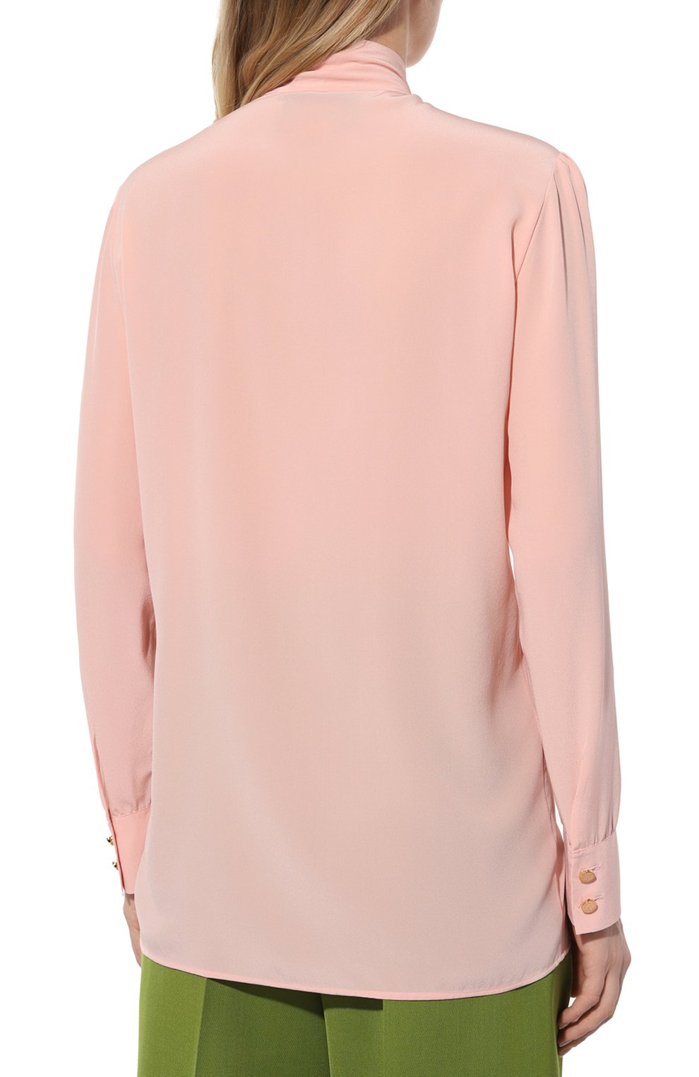 Шелковая блузка GUCCI, арт. 740519/ZAA0G, фото 4