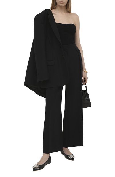 Кожаные балетки ALEXANDER MCQUEEN, арт. 651814/WIA11, фото 2