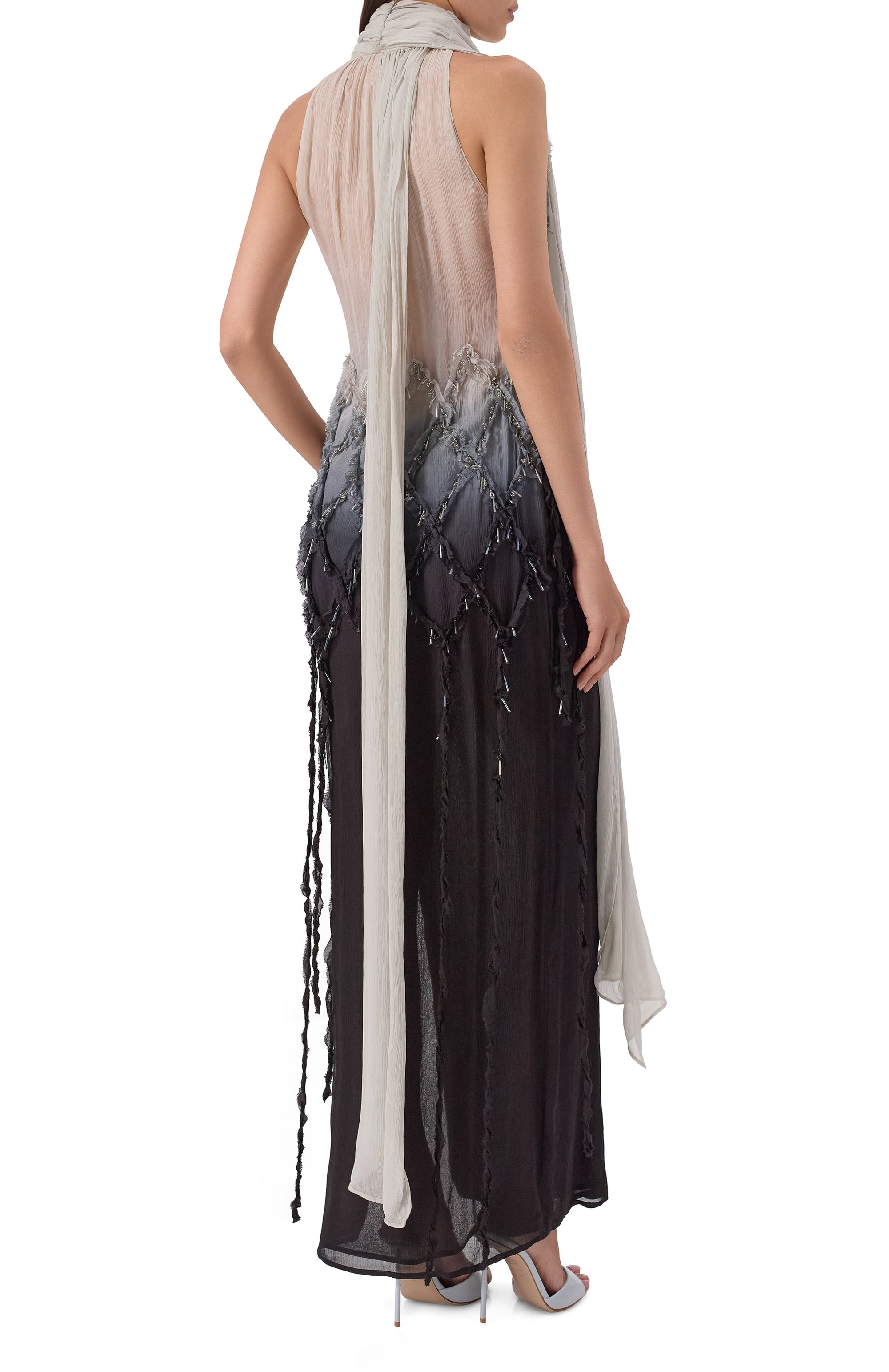 Платье из вискозы BLUMARINE, арт. 2A815A, фото 3