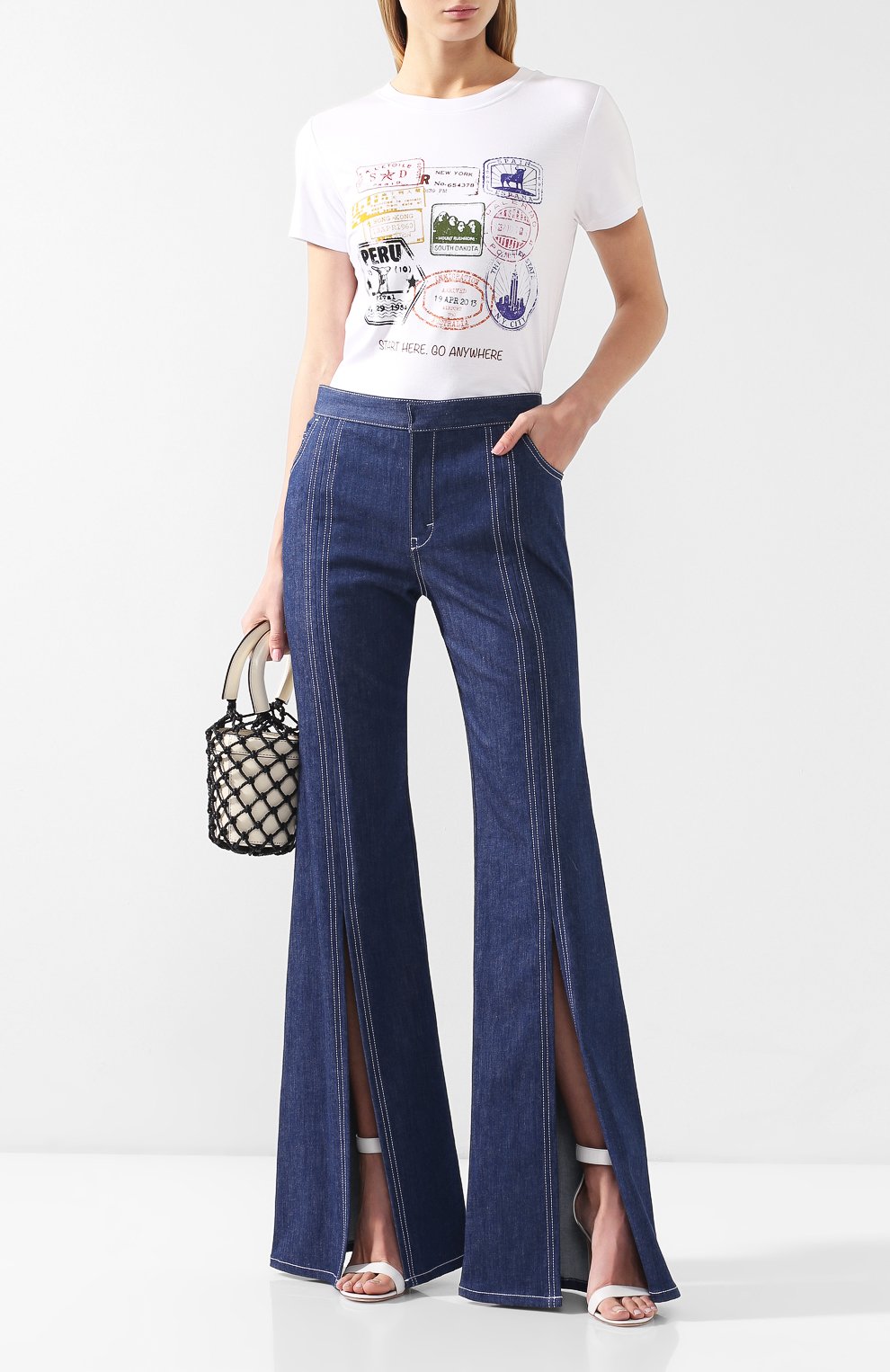 Футболка с принтом TEREKHOV GIRL, арт. 2TSH011/PERU/5620.100/S19, фото 2