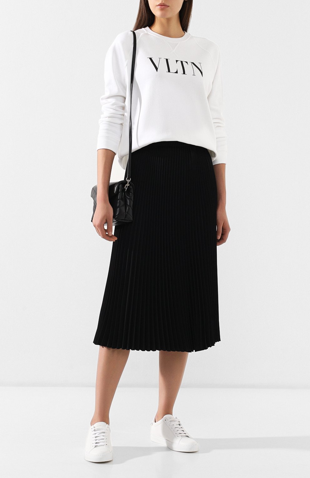 Хлопковый свитшот VALENTINO, арт. RB3MF04S41A, фото 2