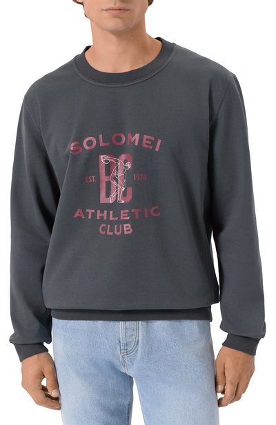 Хлопковый свитшот BRUNELLO CUCINELLI, арт. MW8633380G, фото 3