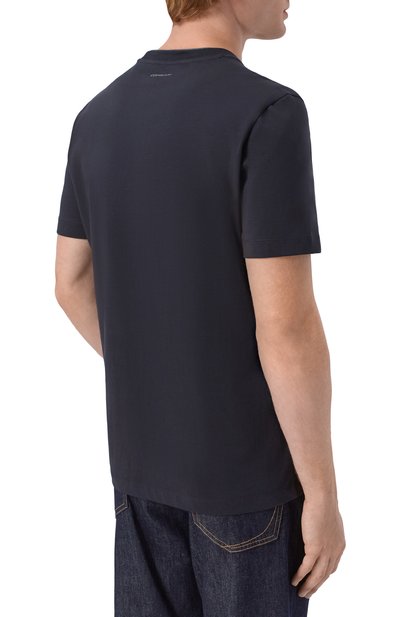 Хлопковая футболка CORNELIANI, арт. 28G571/2A25003, фото 4