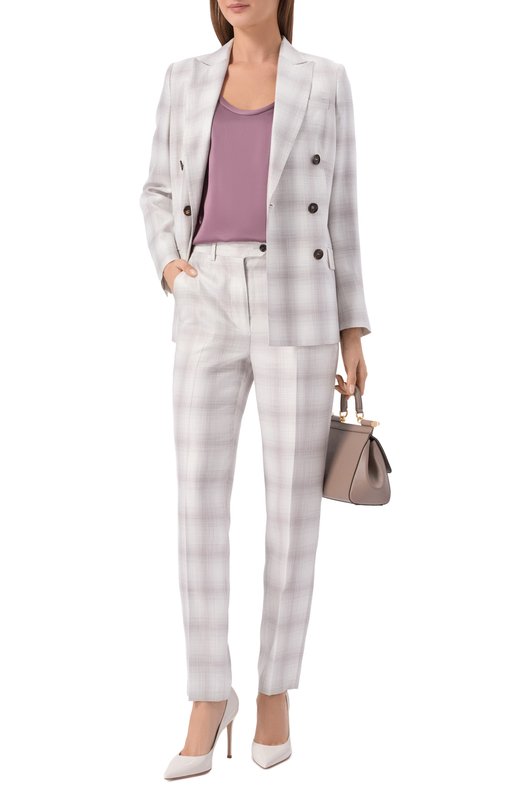 Жакет из вискозы Kiton D46523K0922G08 Белый  D46523K0922G08 Фото 2