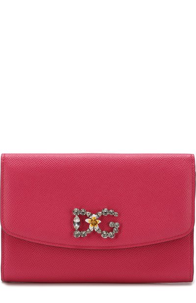 Кожаный клатч на цепочке DOLCE & GABBANA, арт. BI1028/AU771, фото 1