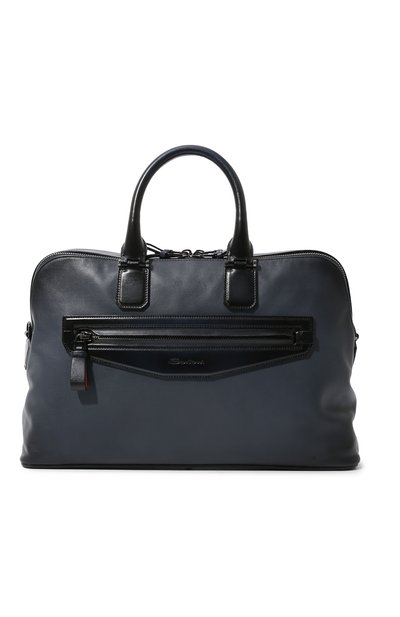 Кожаная сумка для ноутбука SANTONI, арт. UIBBA2275LI-GSP9U50, фото 1