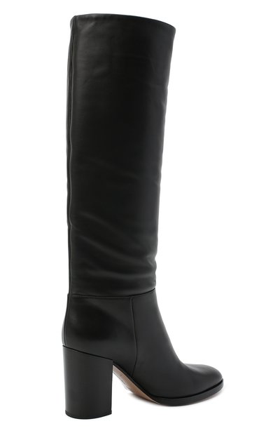 Кожаные сапоги santiago 85 GIANVITO ROSSI, арт. G80488.85CU0.VGUNENE, фото 4