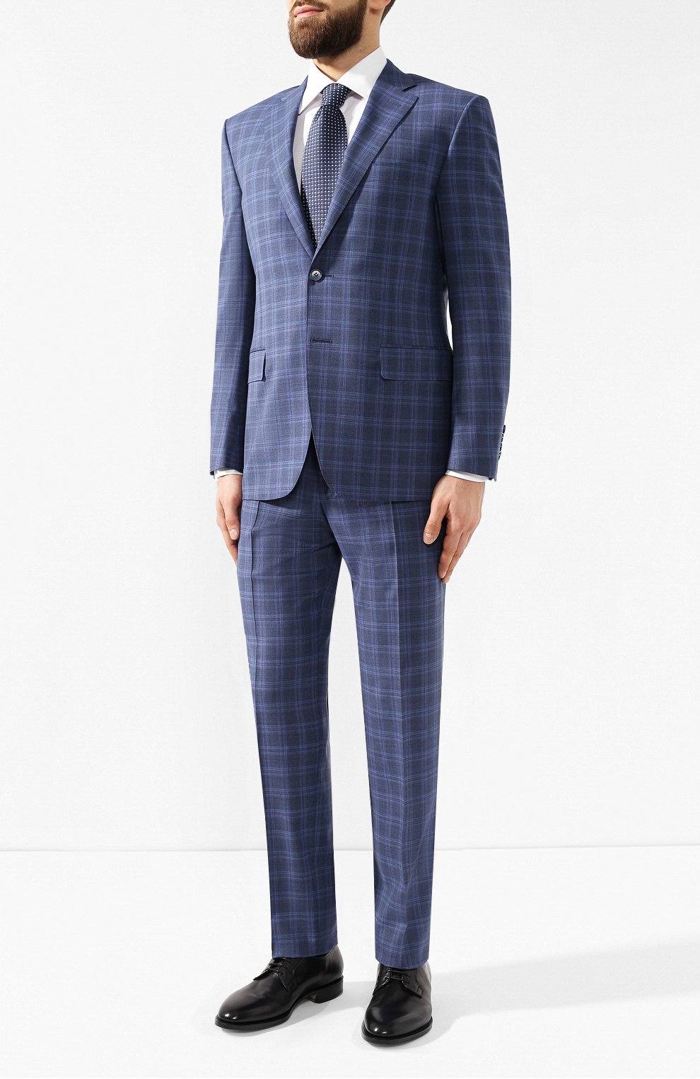 Рубашка из смеси хлопка и льна CANALI, арт. 705/GD01542/S, фото 2