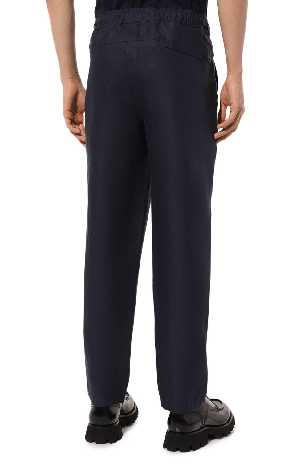 Льняные брюки DEREK ROSE, арт. 9800-SYDN002, фото 4