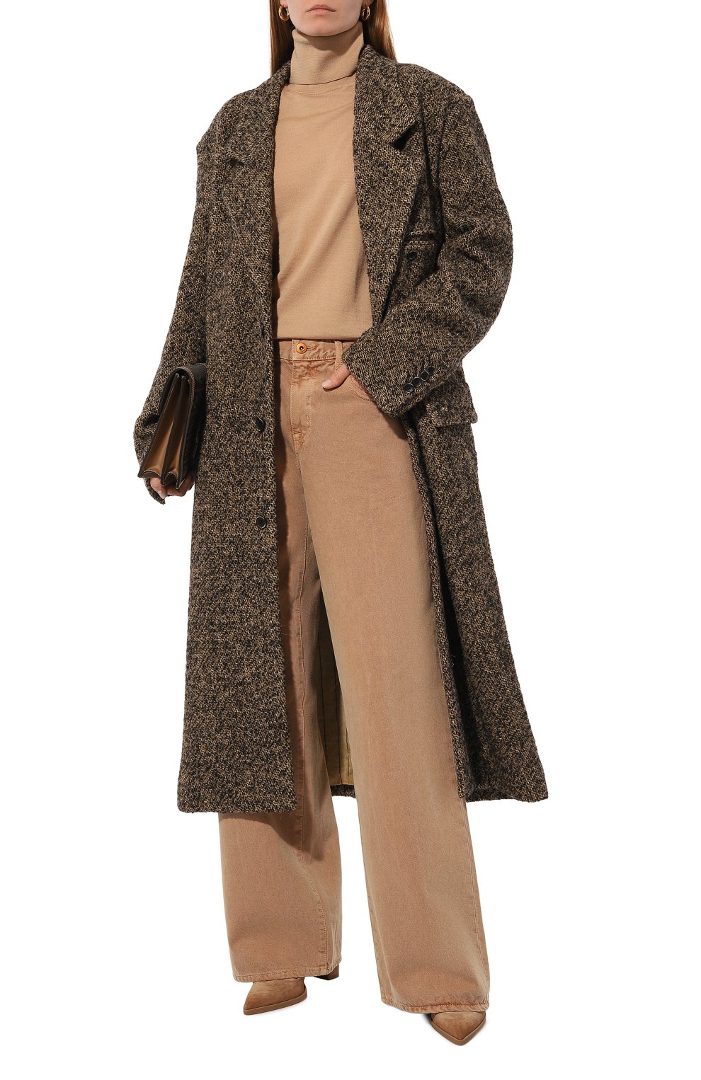 Джинсы SLVRLAKE бежевого цвета по цене 42450 руб., арт. MICJ407PPNRT, фото 2 Джинсы SLVRLAKE, арт. MICJ407PPNRT, фото 2