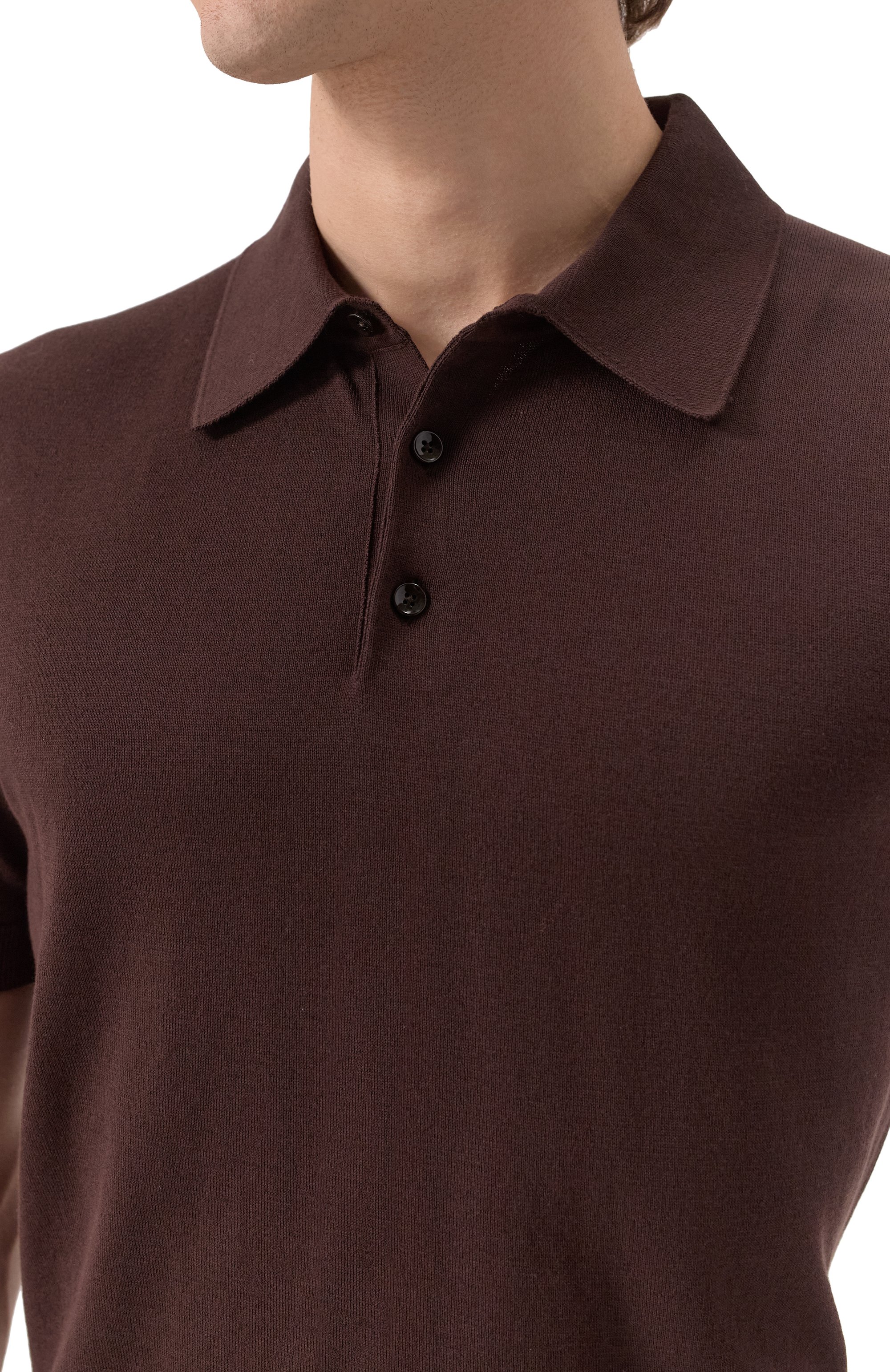 Хлопковое поло DOLCE & GABBANA, арт. GXZ02T/JBCFV, фото 5