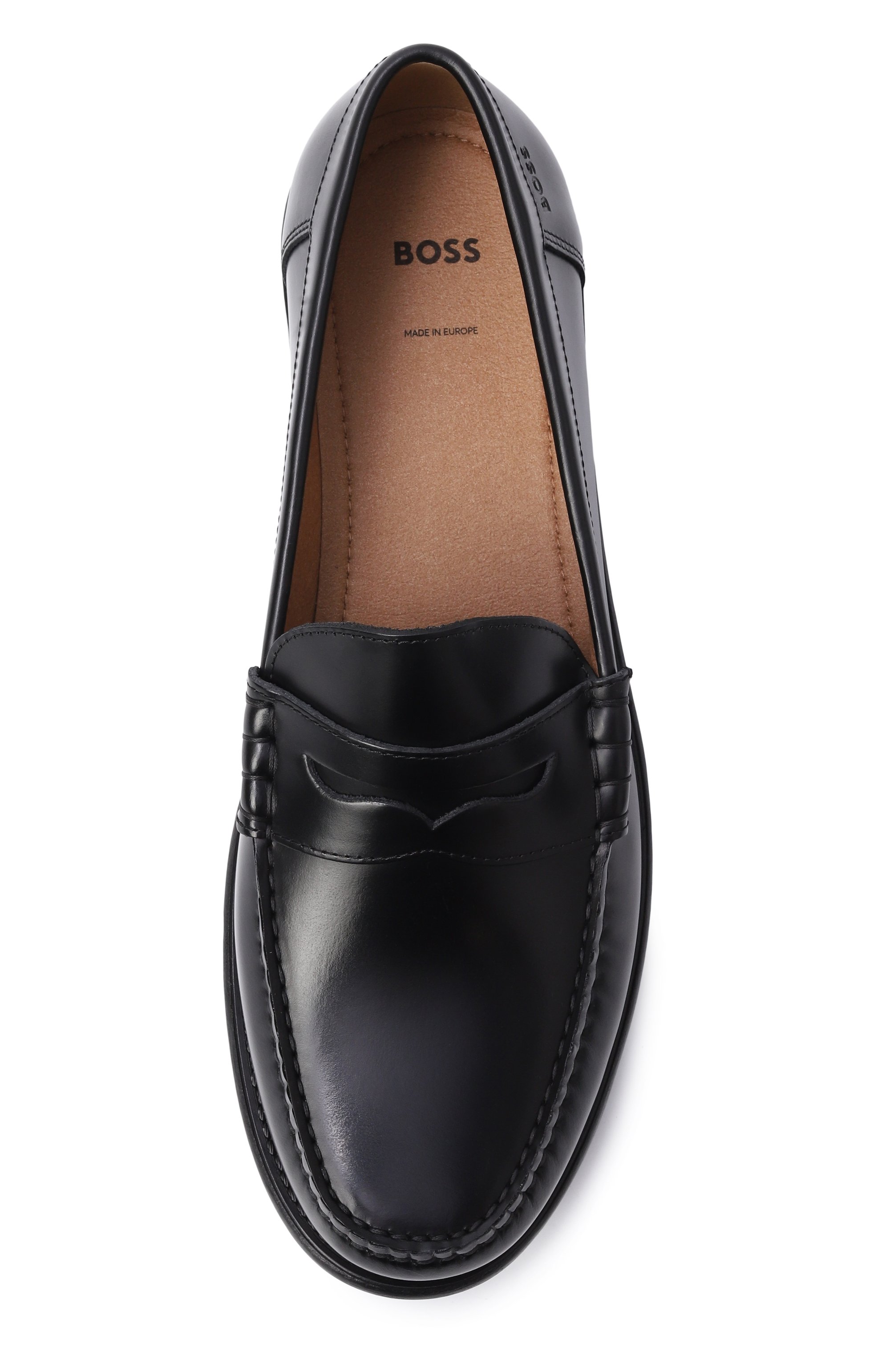 Кожаные пенни-лоферы tevan BOSS, арт. 50557750, фото 6