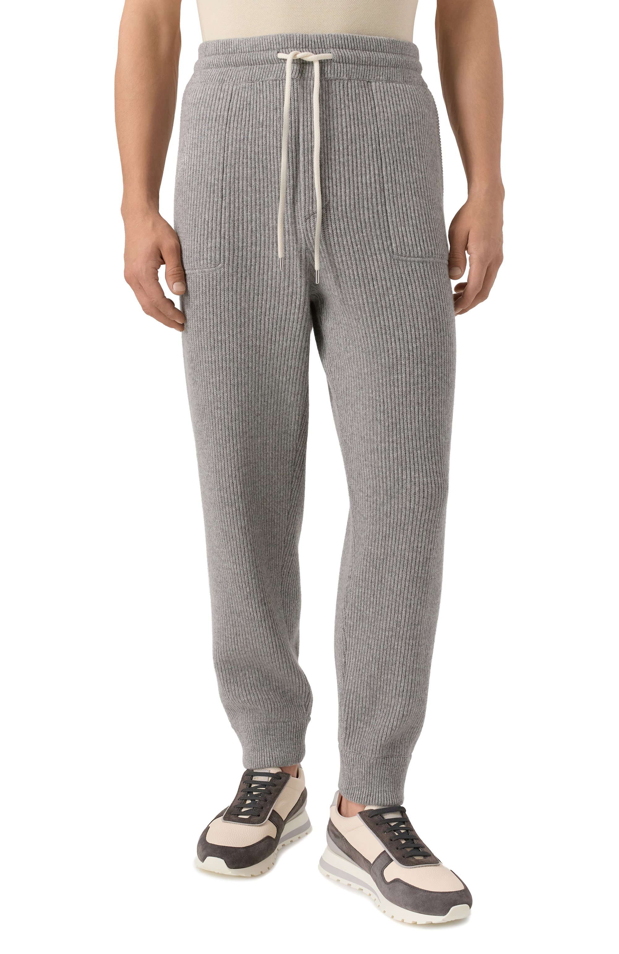 Кашемировые джоггеры BRUNELLO CUCINELLI, арт. M22704849G, фото 3