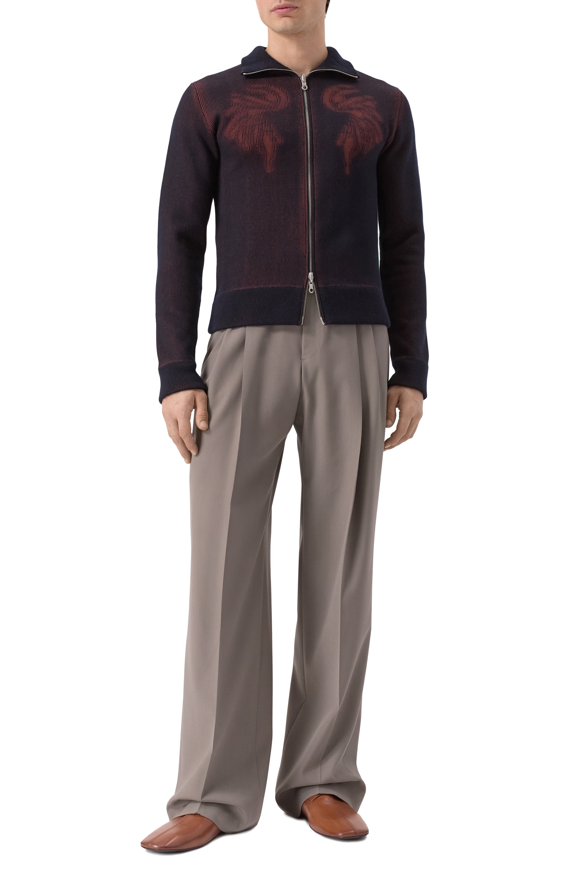 Шерстяные брюки DRIES VAN NOTEN, арт. 251-020914-1063, фото 2