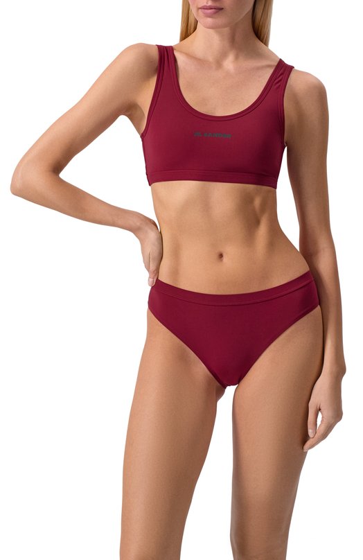 Плавки-бикини Jil Sander J40SG0104/J20011 Бордовый  J40SG0104/J20011 Фото 2
