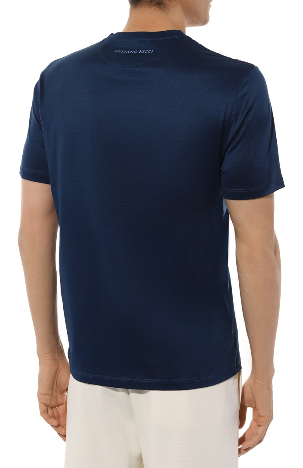 Хлопковая футболка STEFANO RICCI, арт. MNH4203290/TE0001, фото 4