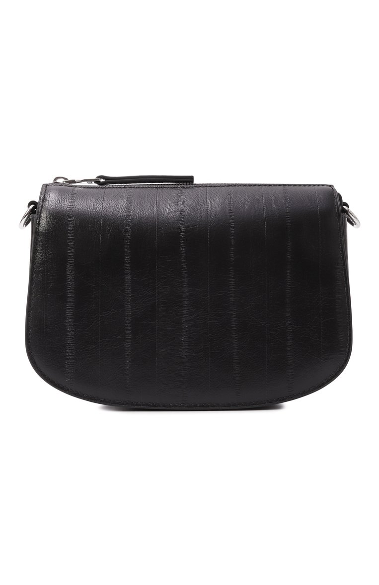 М�ужская сумка 1dr DIESEL черного цвета, арт. X10223/P8245 | Фото 6 (Ремень/цепочка: На ремешке; Материал: Натуральная кожа; Размер: small)