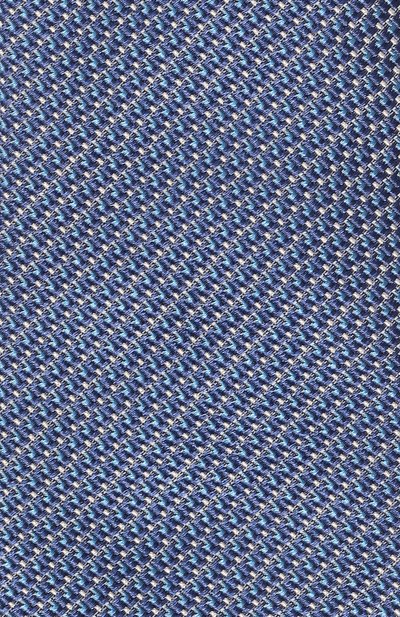 Галстук из шелка и хлопка ALTEA синего цвета по цене 11950 руб., арт. 2311351, фото 4 Галстук из шелка и хлопка ALTEA, арт. 2311351, фото 4