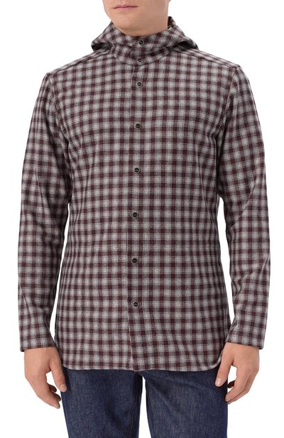 Рубашка из шерсти и кашемира KITON, арт. UMCPETEK0167G21, фото 3