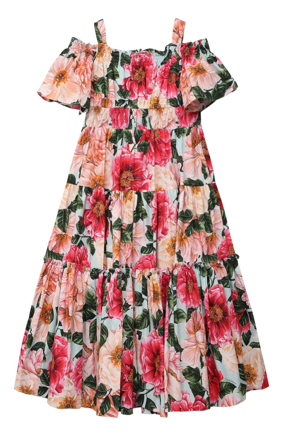 Хлопковое платье DOLCE & GABBANA, арт. L52DN9/HS5H5/8-14, фото 2