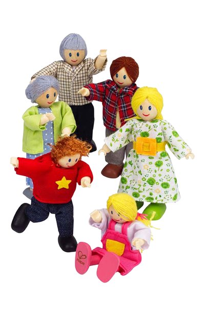 Набор мини-кукол счастливая семья HAPE, арт. E3500_HP