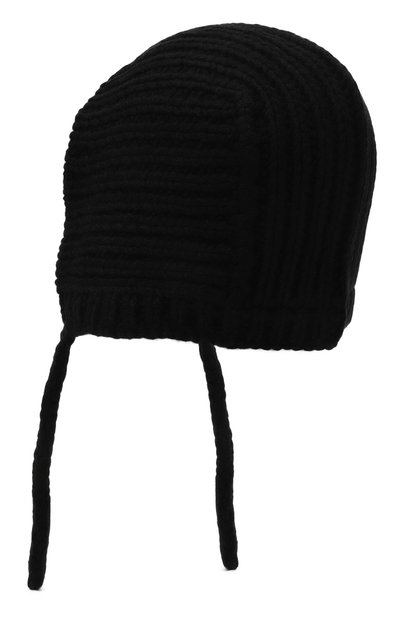 Косынка из шерсти и кашемира PERVERT черного цвета по цене 14000 руб., арт. PE23/KER02/60-41-08, фото 3 Косынка из шерсти и кашемира PERVERT, арт. PE23/KER02/60-41-08, фото 3