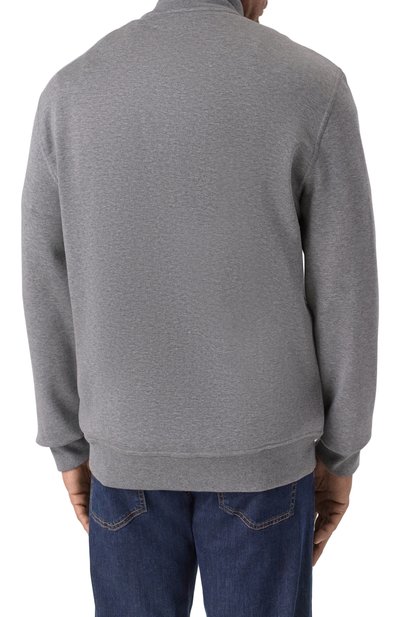 Толстовка из хлопка и кашемира BRUNELLO CUCINELLI, арт. MM8319089G, фото 4