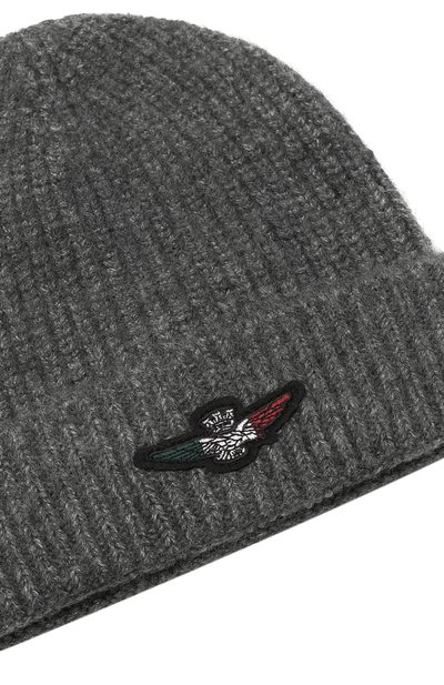 Шапка AERONAUTICA MILITARE серого цвета по цене 6820 руб., арт. CU0034UL00451, фото 3 Шапка AERONAUTICA MILITARE, арт. CU0034UL00451, фото 3