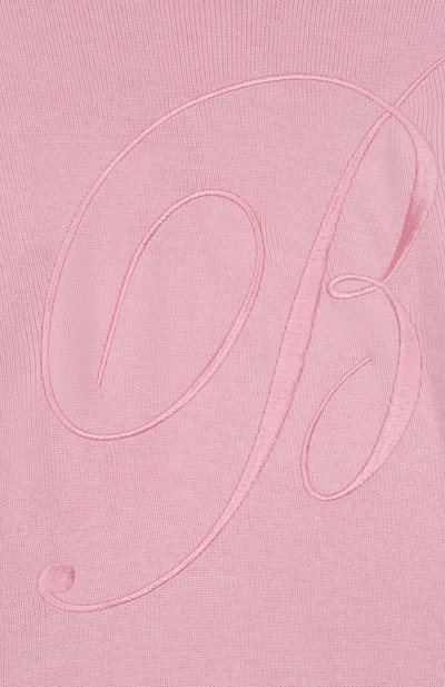 Пуловер из хлопка и шерсти BLUMARINE, арт. BFMA016C/FL011/14-16A, фото 3