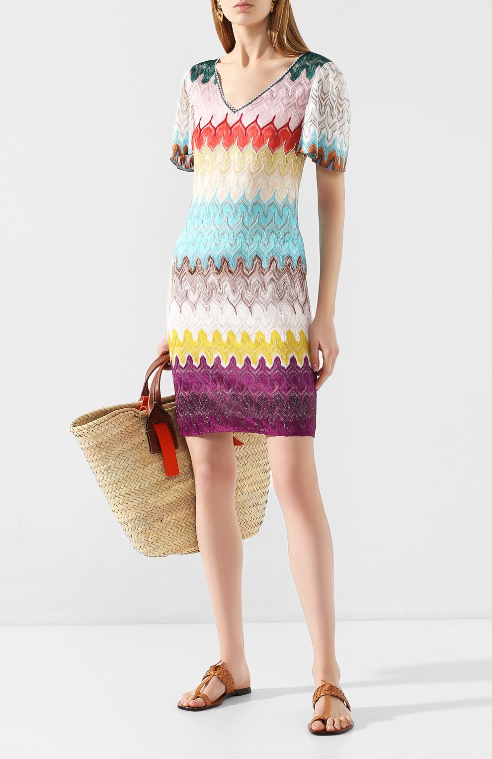 Платье из вискозы MISSONI, арт. MDG00315/BR00A3, фото 2