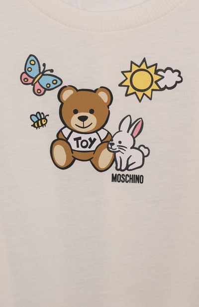 Хлопковое платье MOSCHINO, арт. MDV0CA/LAA03, фото 3