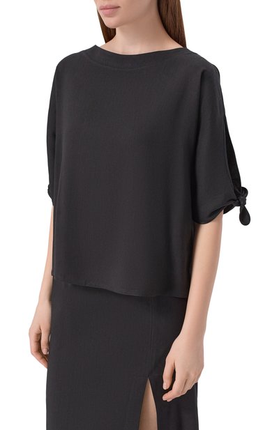 Футболка изо льна и вискозы LORENA ANTONIAZZI, арт. E2626TS52A/3347, фото 3