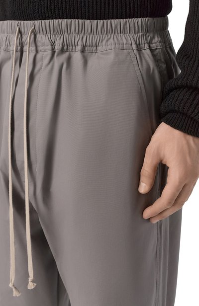 Хлопковые джоггеры RICK OWENS, арт. RU02F4331/TE, фото 5